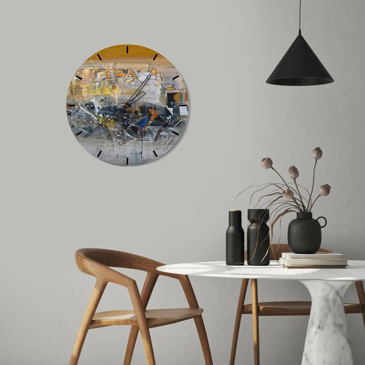 Falióra, Óra - Minden rendben lesz - 30x30 cm