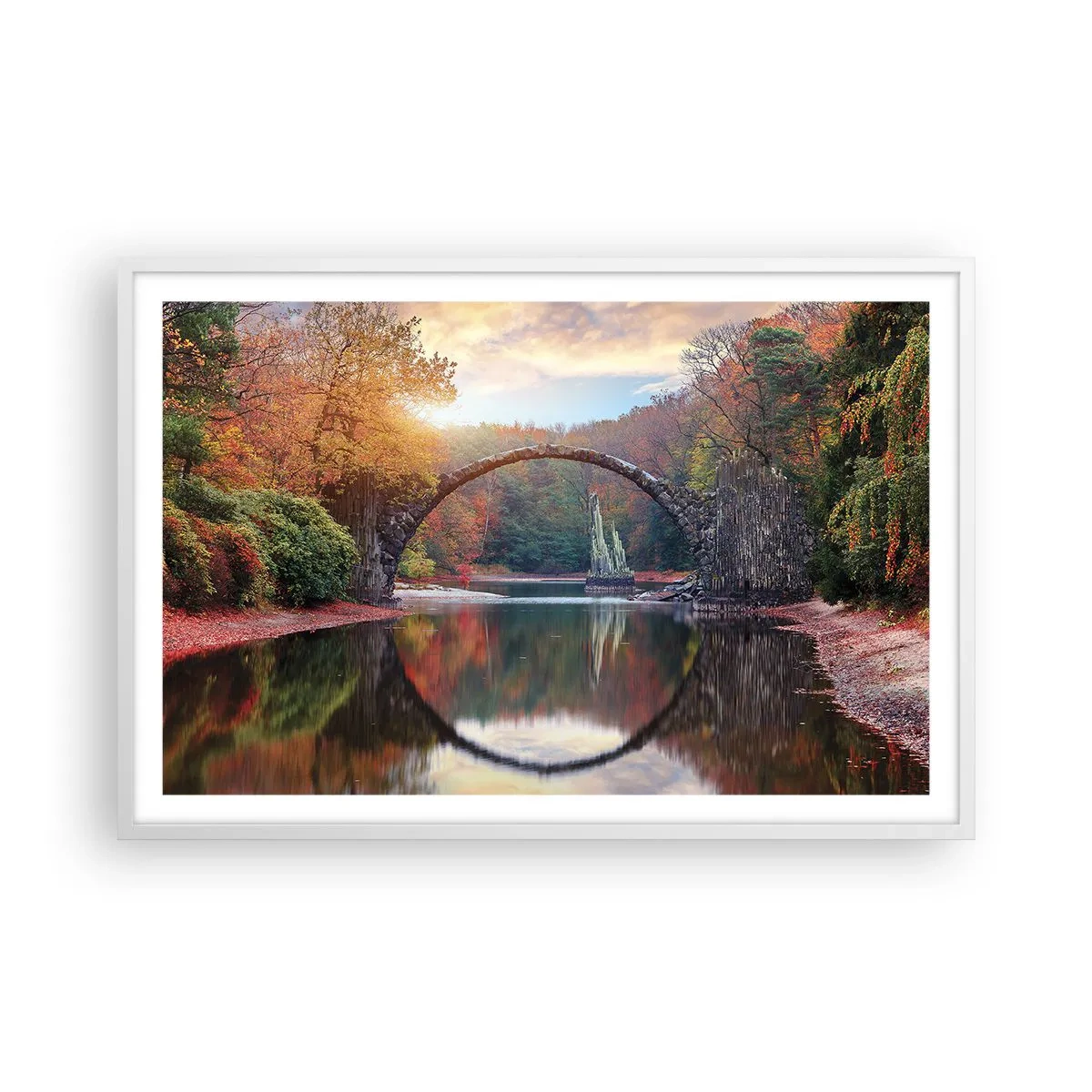 Poszter fekete keretben - A tükör másik oldalán - 91x61 cm