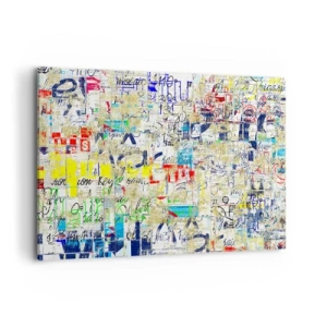 Vászonkép - Egyszerűen tetszik a szemnek - 100x70 cm