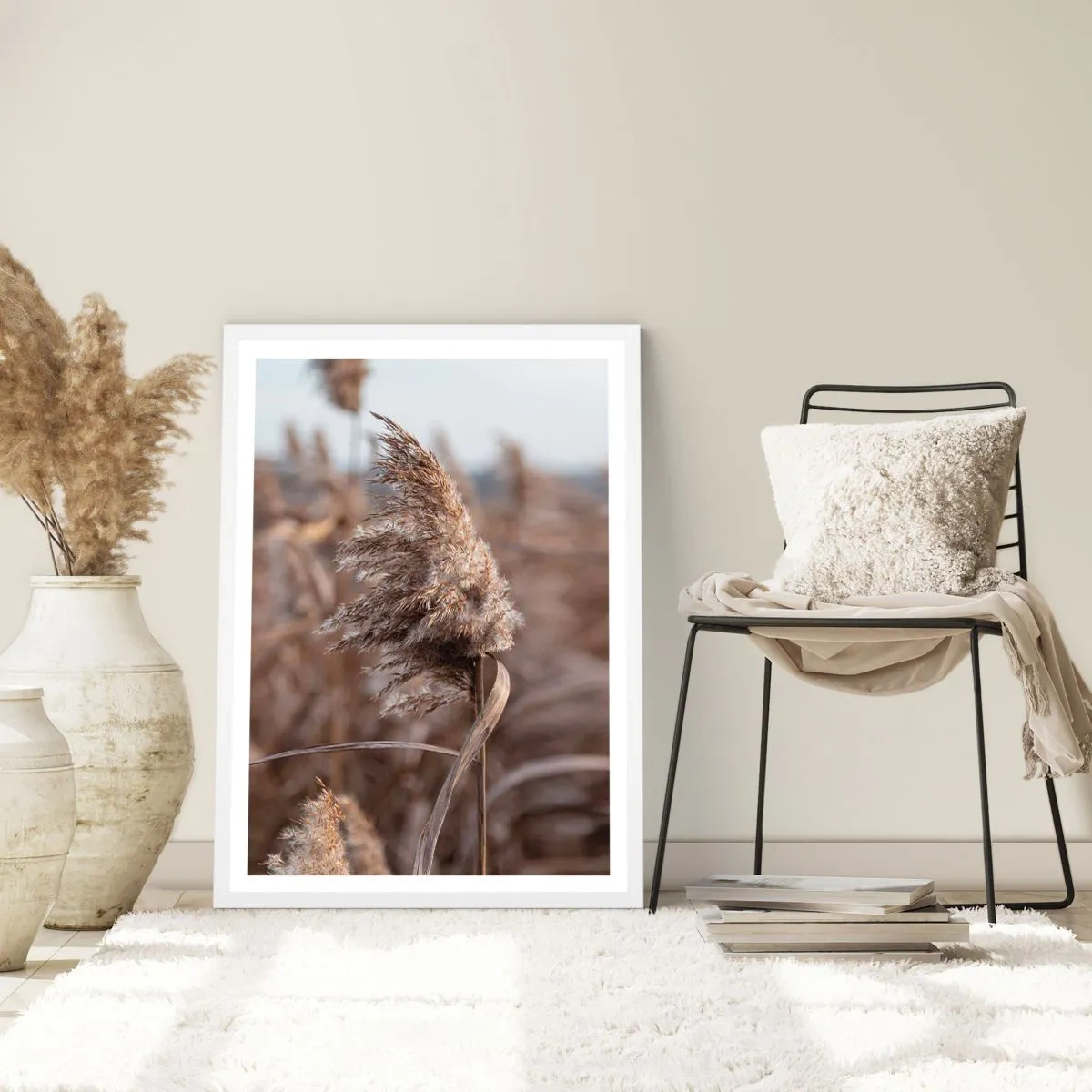 Poszter fekete keretben - Ideje elrepülni a széllel - 70x100 cm