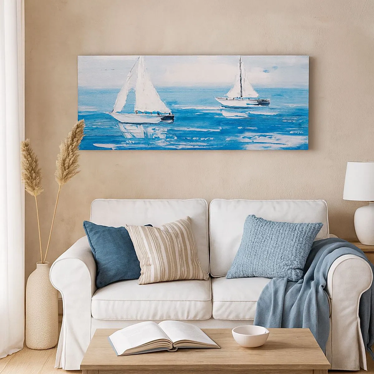 Vászonkép - Egy barátoddal az oldaladon - 100x40 cm