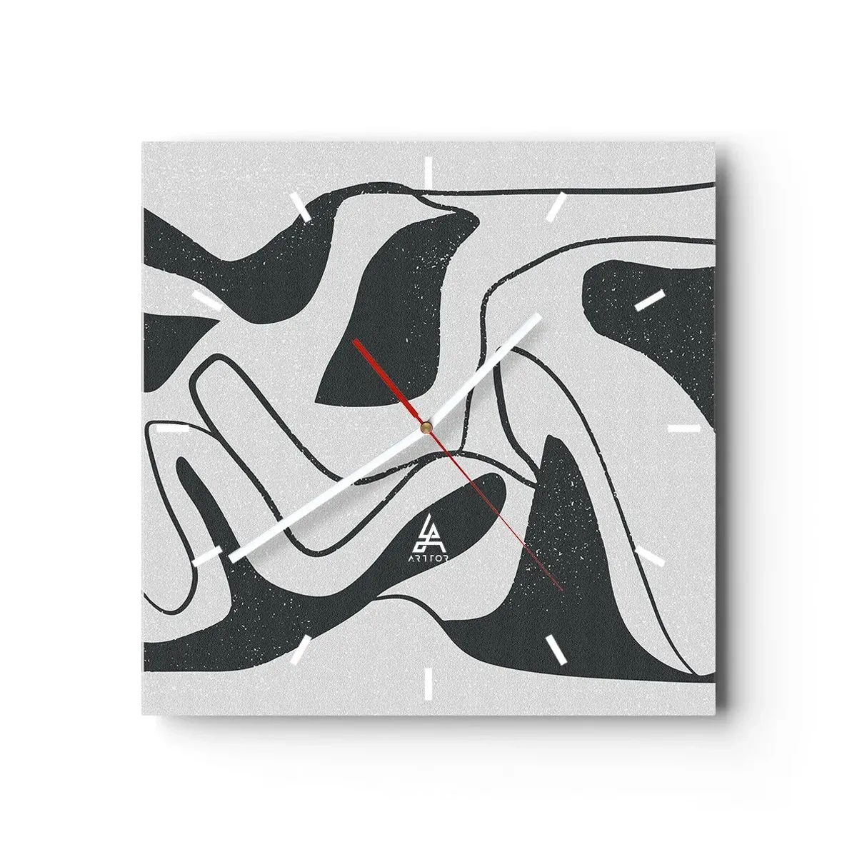 Falióra, Óra - Absztrakt játék egy labirintusban - 30x30 cm