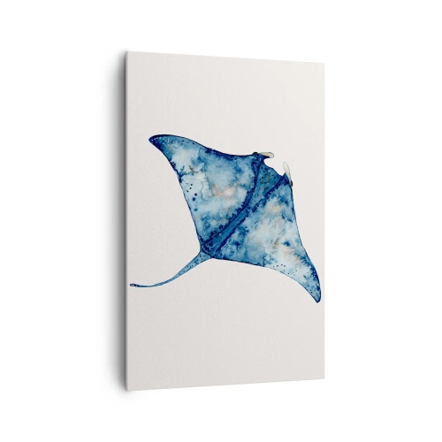 Vászonkép - Élet kékben - 80x120 cm