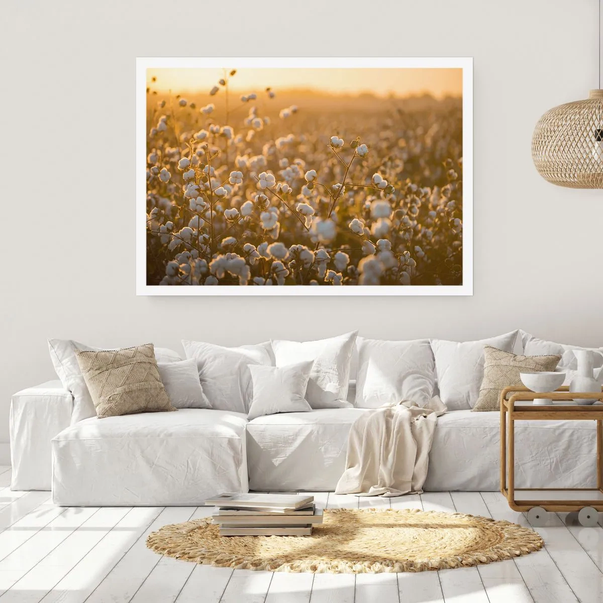 Poszter - Puha mező - 100x70 cm