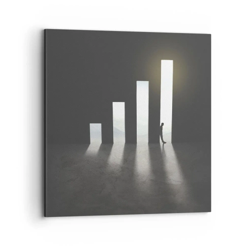 Vászonkép - Siker - egy benyomás - 70x70 cm