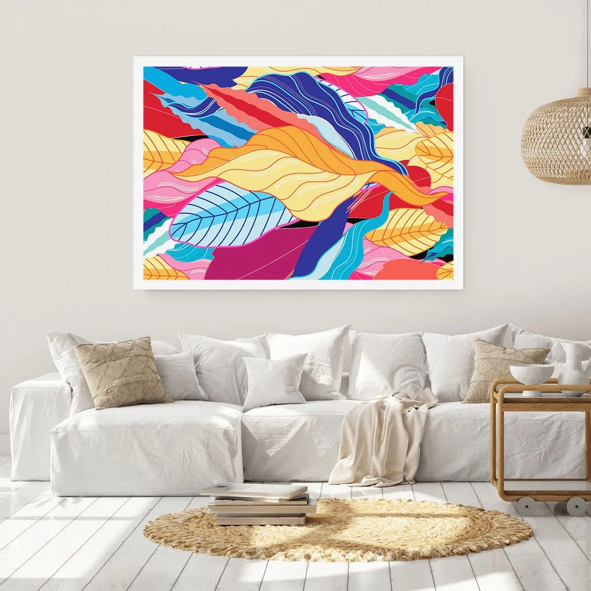 Poszter - Színes rendetlenség - 70x50 cm