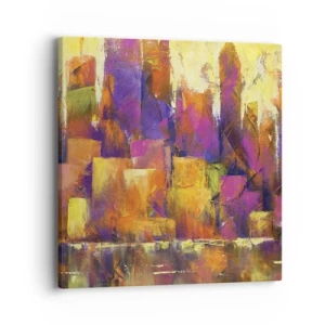 Vászonkép - Metropolitán kompozíció - 40x40 cm
