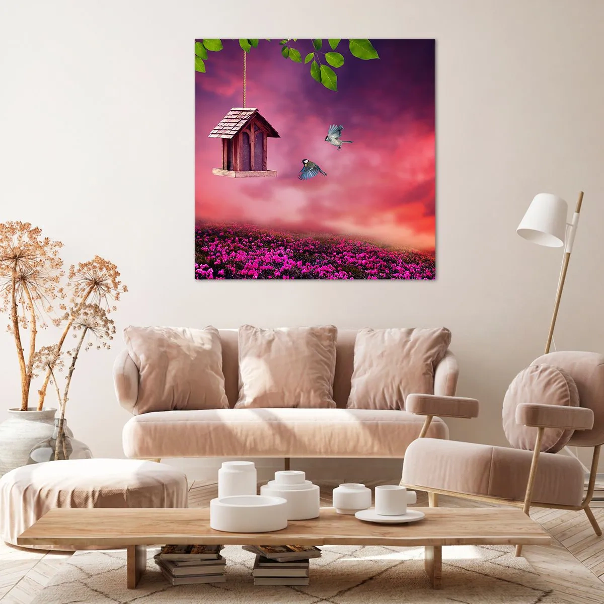 Vászonkép - Meghívás vacsorára - 50x50 cm
