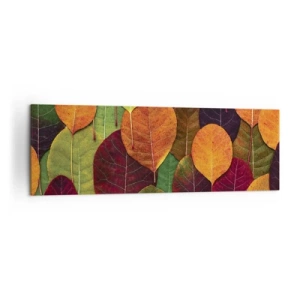 Vászonkép - Őszi mozaik - 160x50 cm