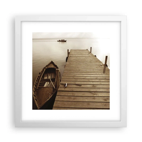 Poszter fekete keretben - Nagy béke - 30x30 cm