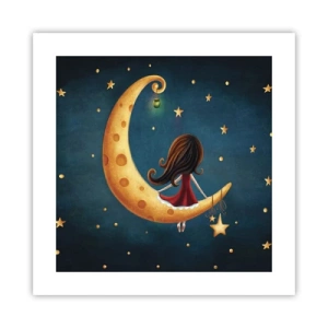 Poszter - Egyszer volt… - 40x40 cm