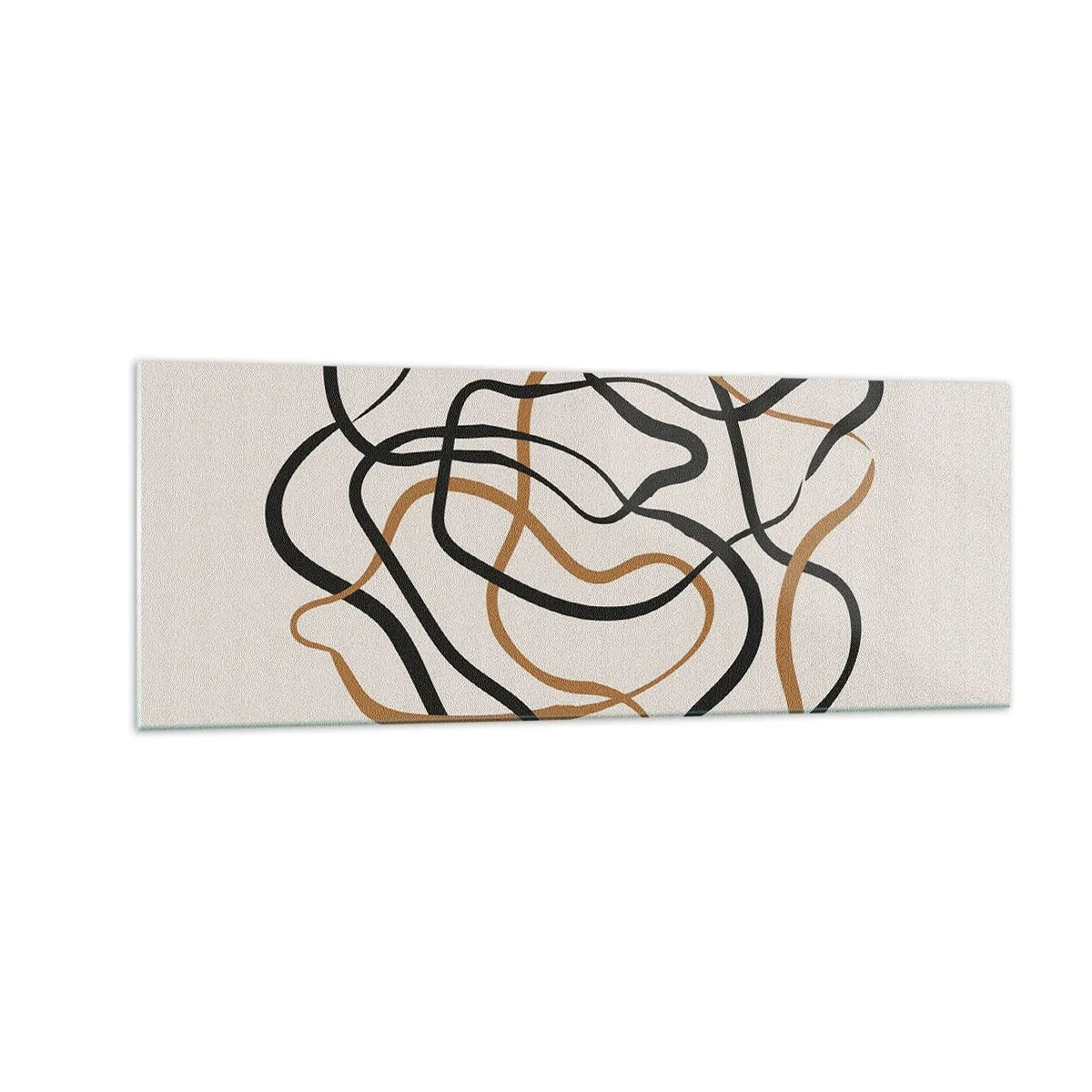 Üveg kép - Minden összezavarodott - 140x50 cm