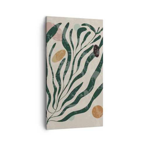 Vászonkép - Zöldek között - 45x80 cm