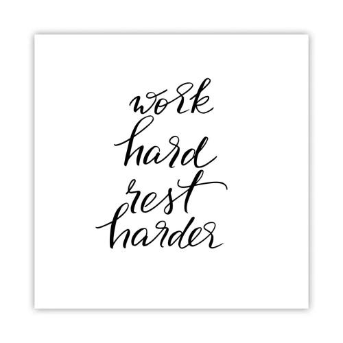 Poszter - Élet egyensúly - 40x40 cm