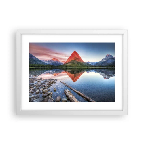 Poszter fekete keretben - Forróság és hideg - 40x30 cm