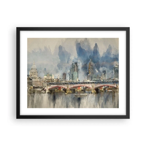 Poszter fehér keretben - London teljes pompájában - 50x40 cm
