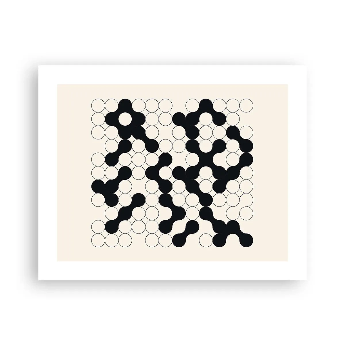 Poszter - Kínai játék - variáció - 50x40 cm