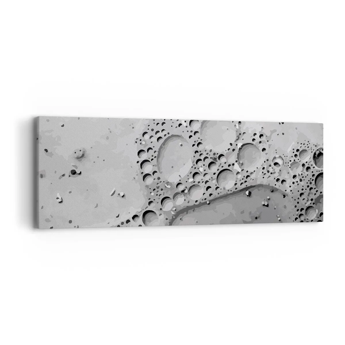 Vászonkép - Nyom a habban - 90x30 cm