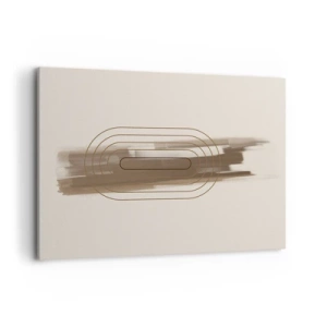 Vászonkép - Szürke fuvallat - 100x70 cm