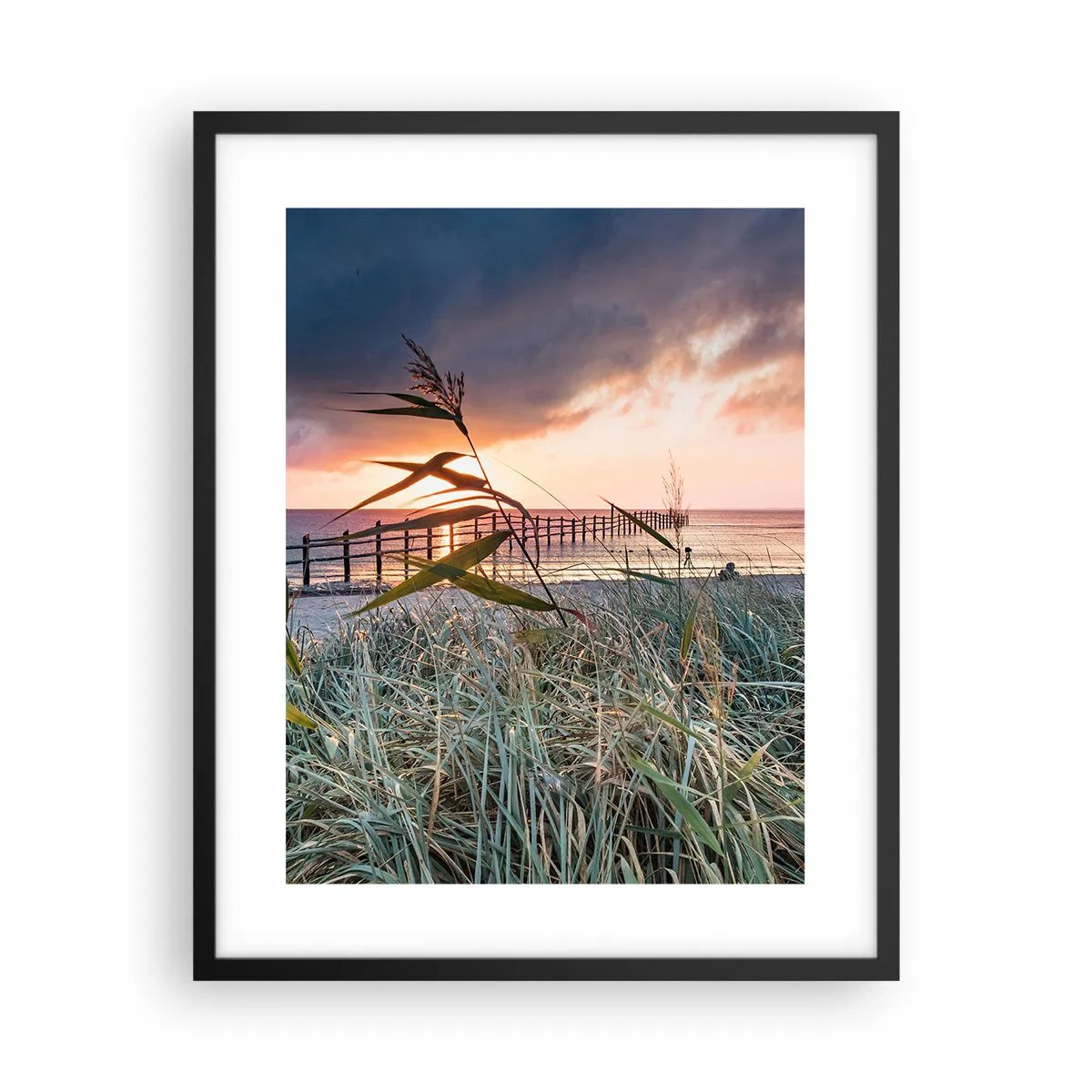 Poszter fehér keretben - Nem múlik el a széllel - 40x50 cm