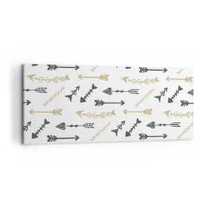 Vászonkép - Az íjász álma - 120x50 cm