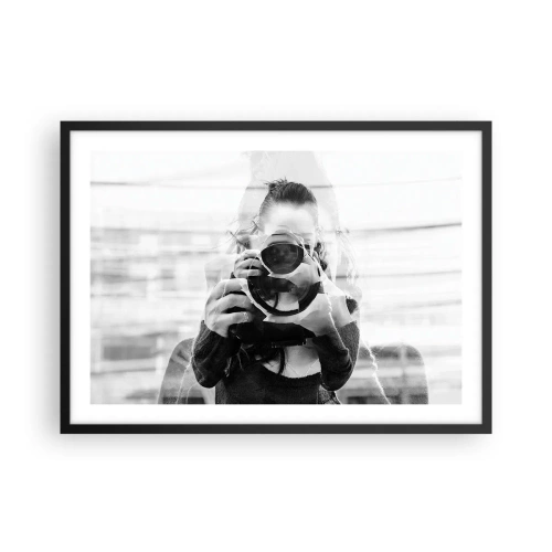 Poszter fehér keretben - Alkotó meg ez eszköze - 70x50 cm