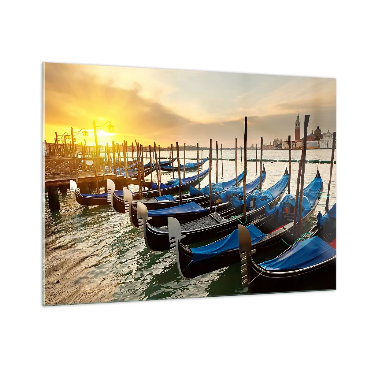 Üveg kép - Mielőtt jön a zsongás - 100x70 cm