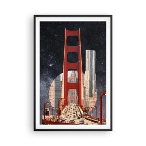 Poszter fehér keretben - Mindig a középpontban - 61x91 cm