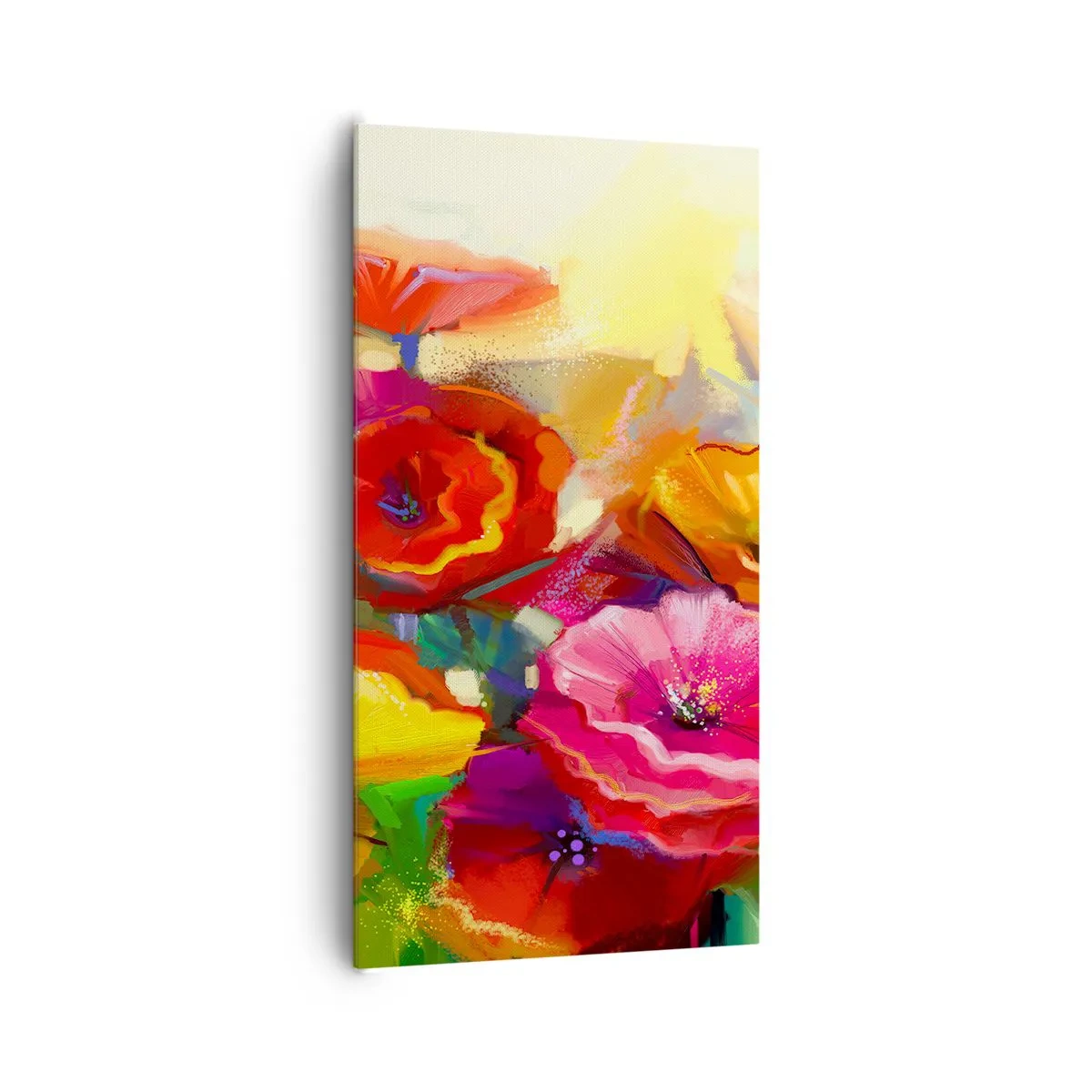 Vászonkép - Nem csak piros - 65x120 cm