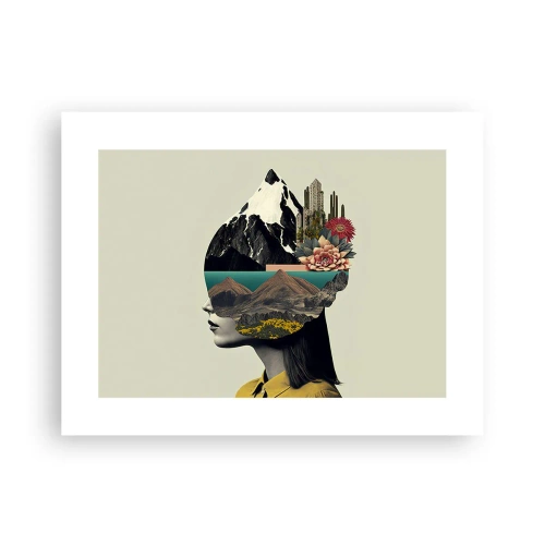 Poszter - Nő - mindig rejtély - 40x30 cm