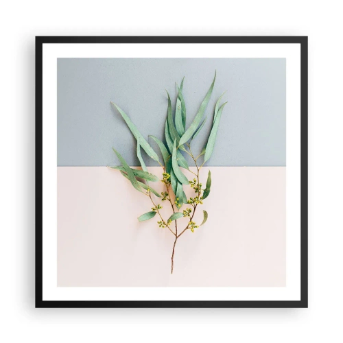 Poszter fehér keretben - Pasztell finomság - 60x60 cm