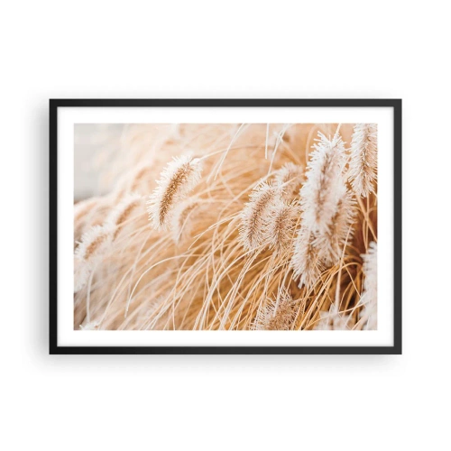 Poszter fehér keretben - A fű arany susogása - 70x50 cm