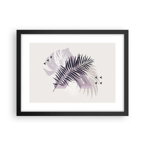 Poszter fehér keretben - Az árnyék árnyéka - 40x30 cm