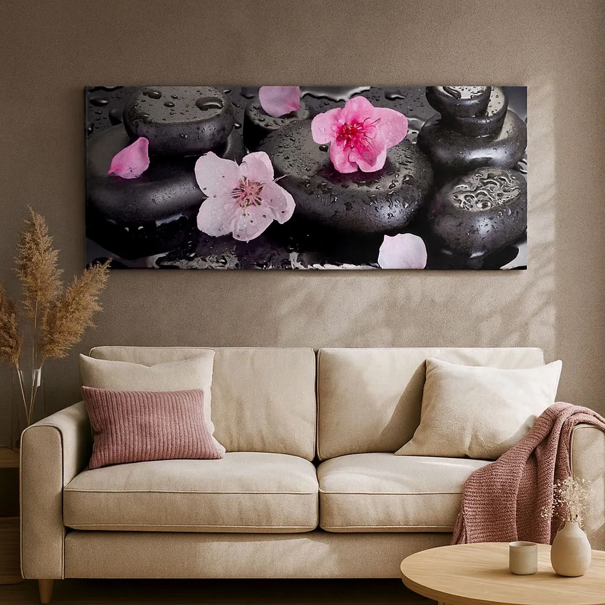 Vászonkép - És a kő leesik a szívről - 100x40 cm