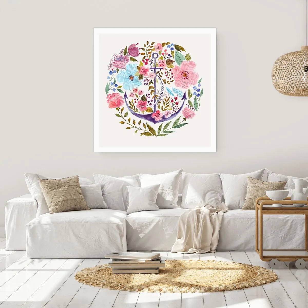 Poszter - Egy tengerész jó éjszakai alvása - 40x40 cm