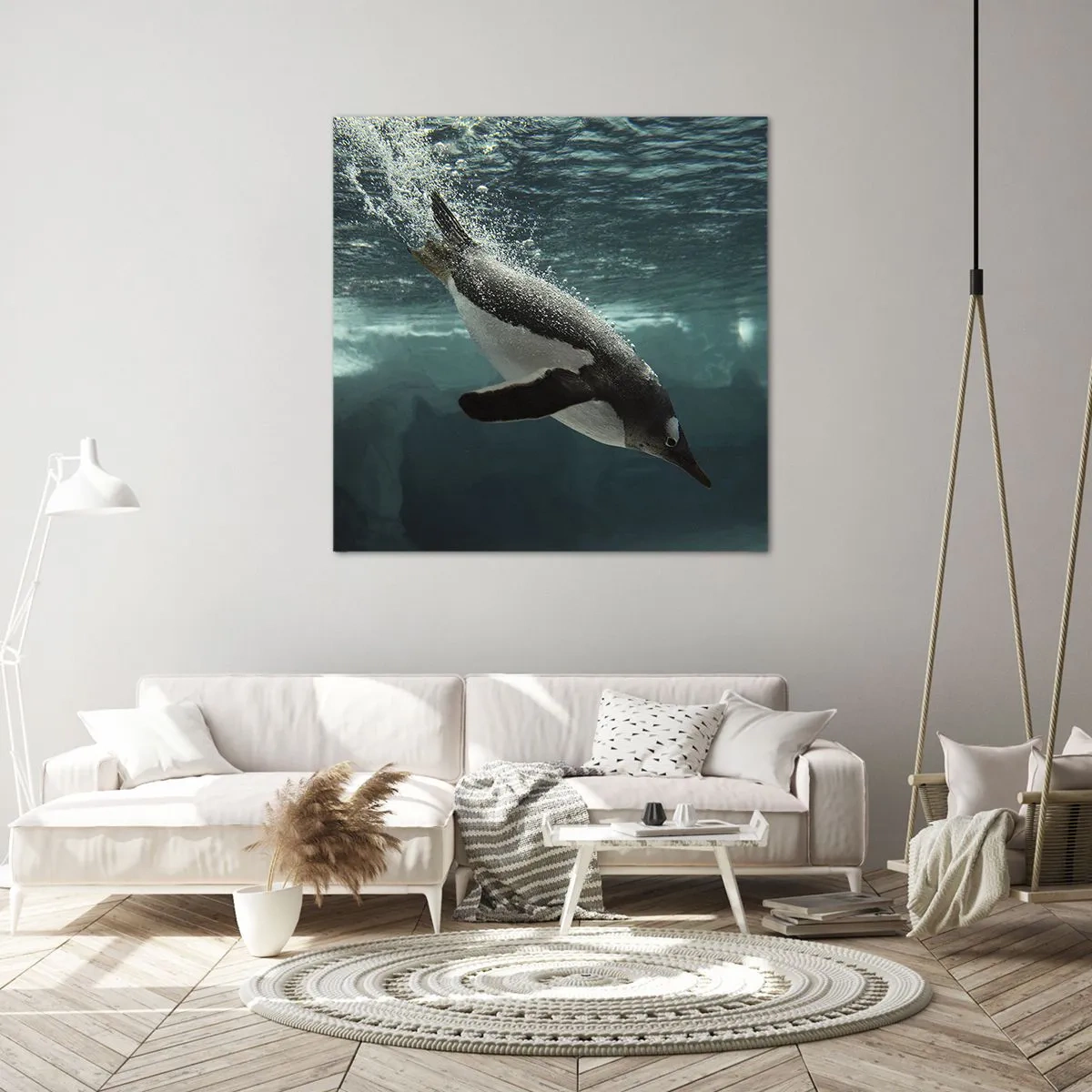 Vászonkép - Üdv a világomban - 40x40 cm