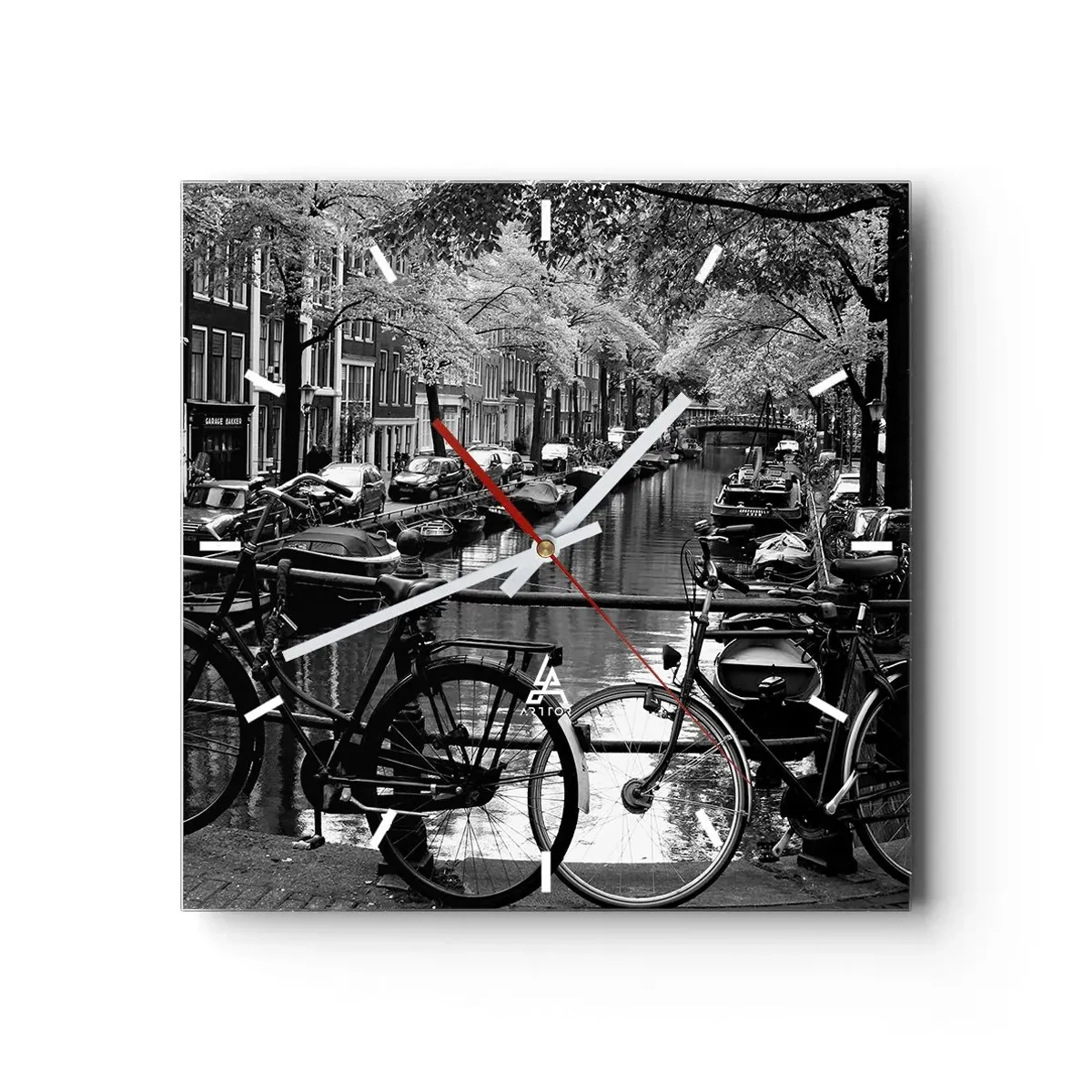 Falióra, Óra - Nagyon holland látvány - 30x30 cm