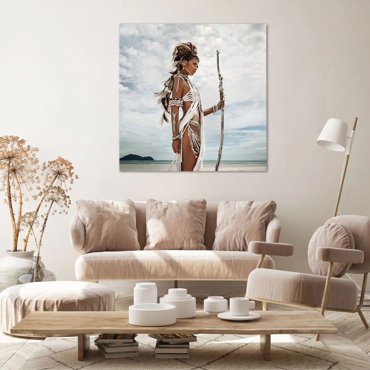 Vászonkép - A trópusok királynője - 70x70 cm