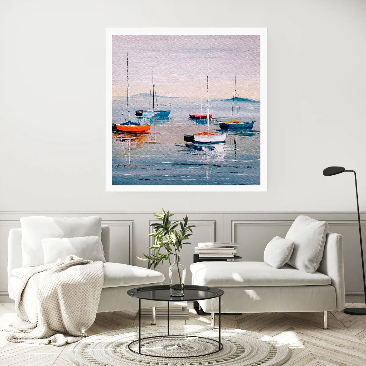 Poszter - Jól megérdemelt pihenés - 50x50 cm