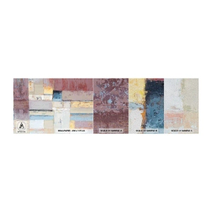 Fotótapéta Minta Premium Sand - A geometria nyugalma - Absztrakció, Pasztell, Minimalista - 100x30 cm