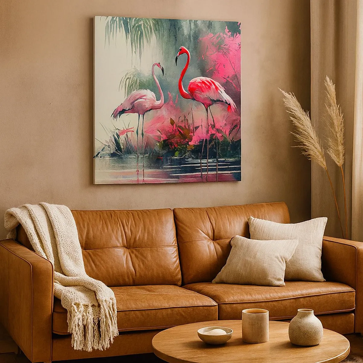 Vászonkép - Egy lecke a természetes bájról - 30x30 cm