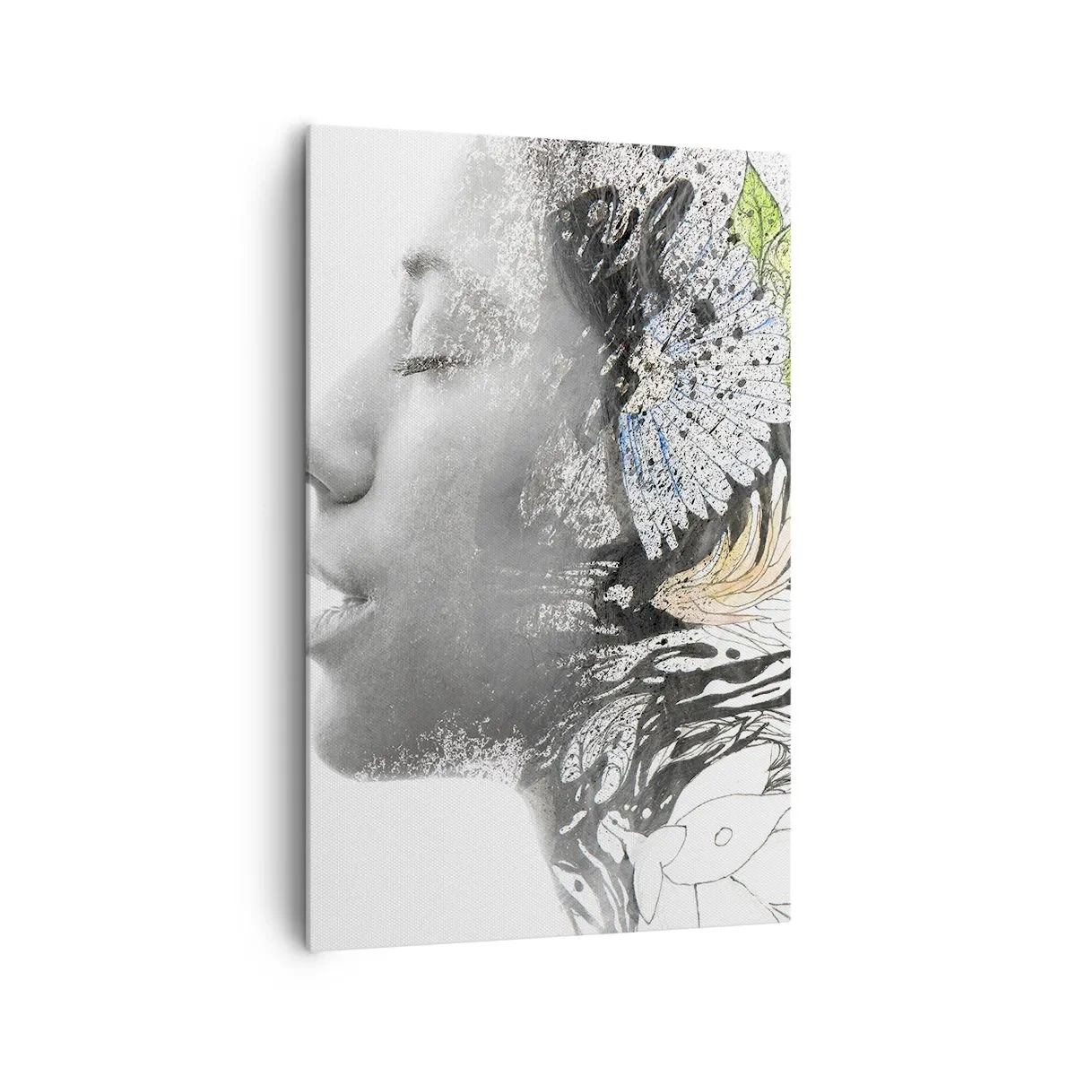 Vászonkép - Elmerülve a természetben - 80x120 cm