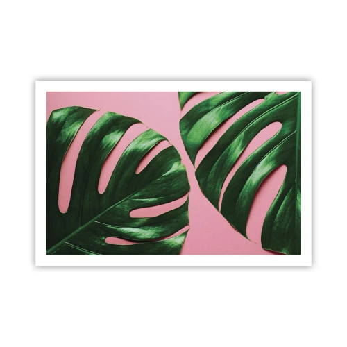 Poszter - Zöld rendez-vous - 91x61 cm