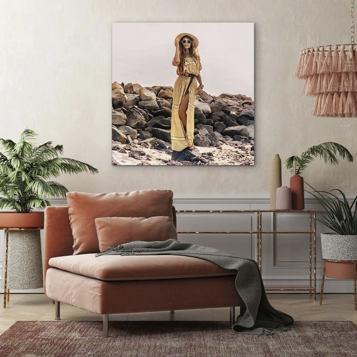 Vászonkép - A kövek varázsa - 60x60 cm