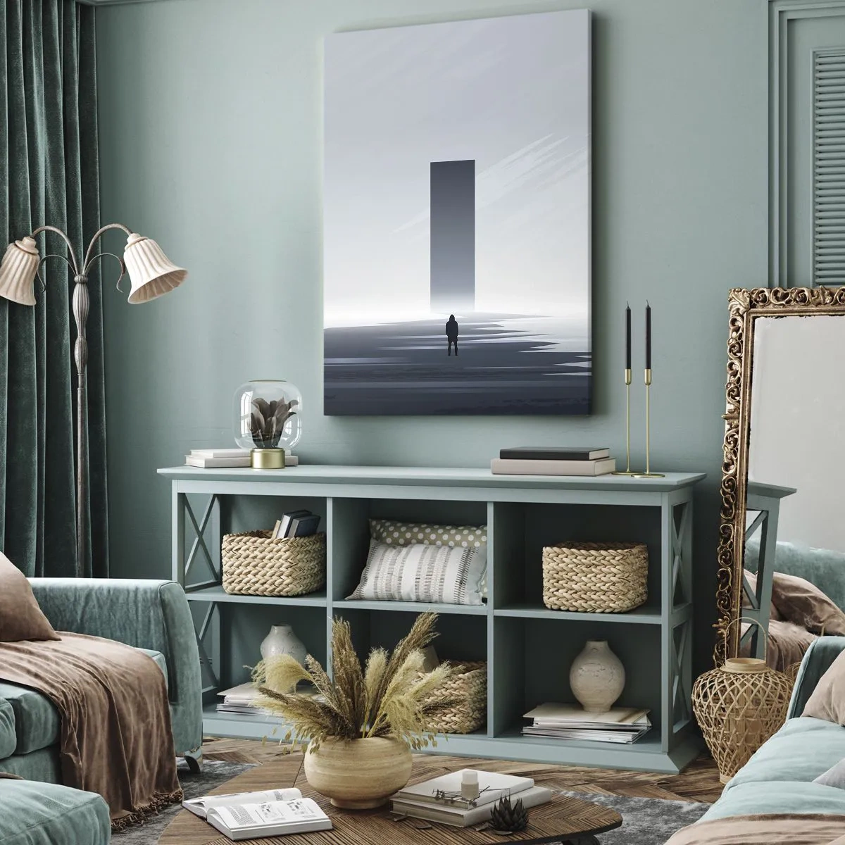 Vászonkép - Lehetőség vagy fenyegetés? - 70x100 cm
