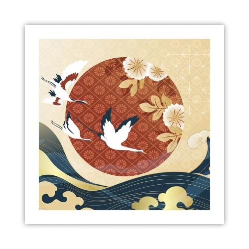 Poszter - Japán mese - 50x50 cm