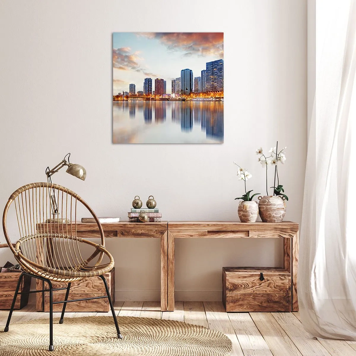 Vászonkép - Párizs monumentális nyugalma - 70x70 cm