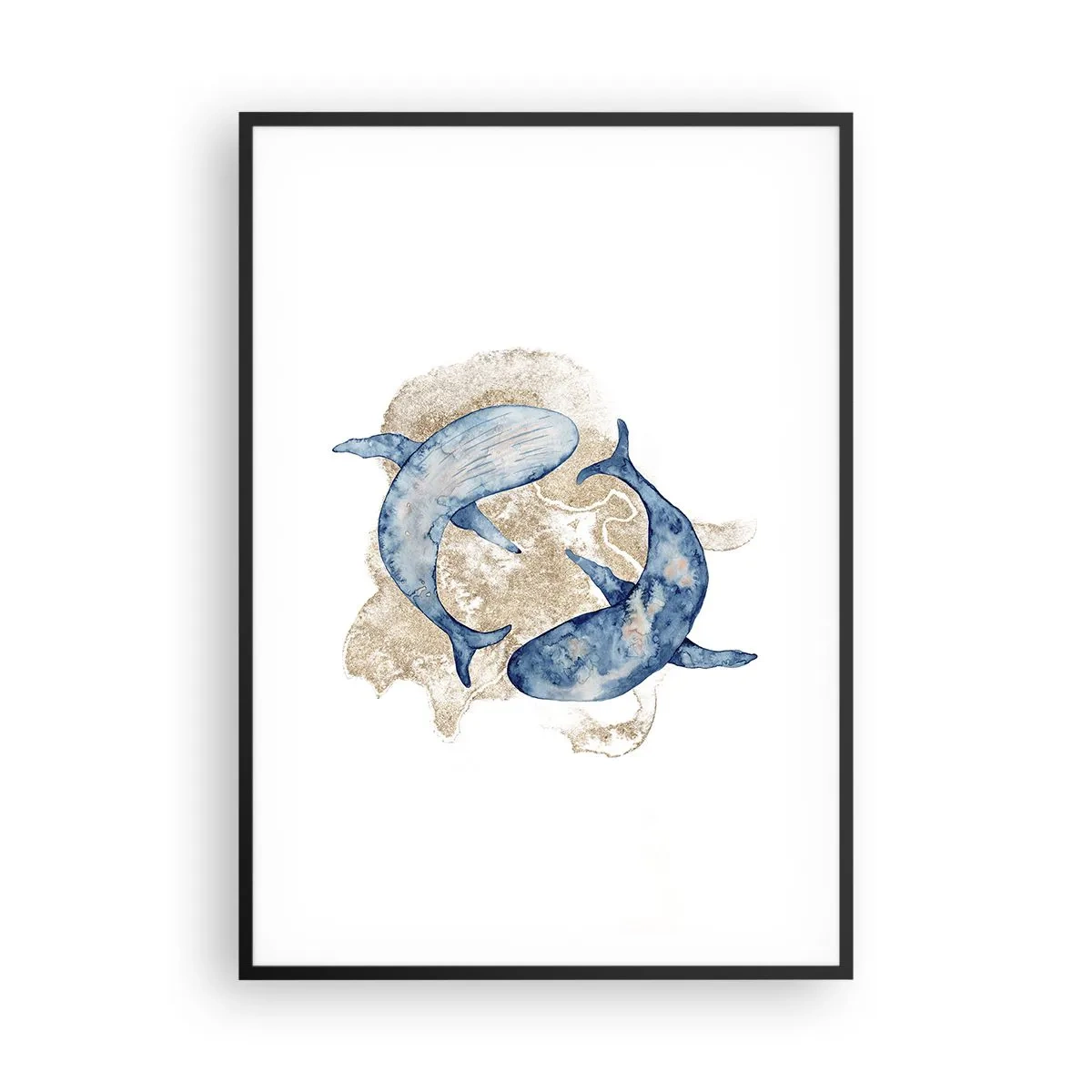 Poszter fehér keretben - Barátság vagy szerelem? - 70x100 cm