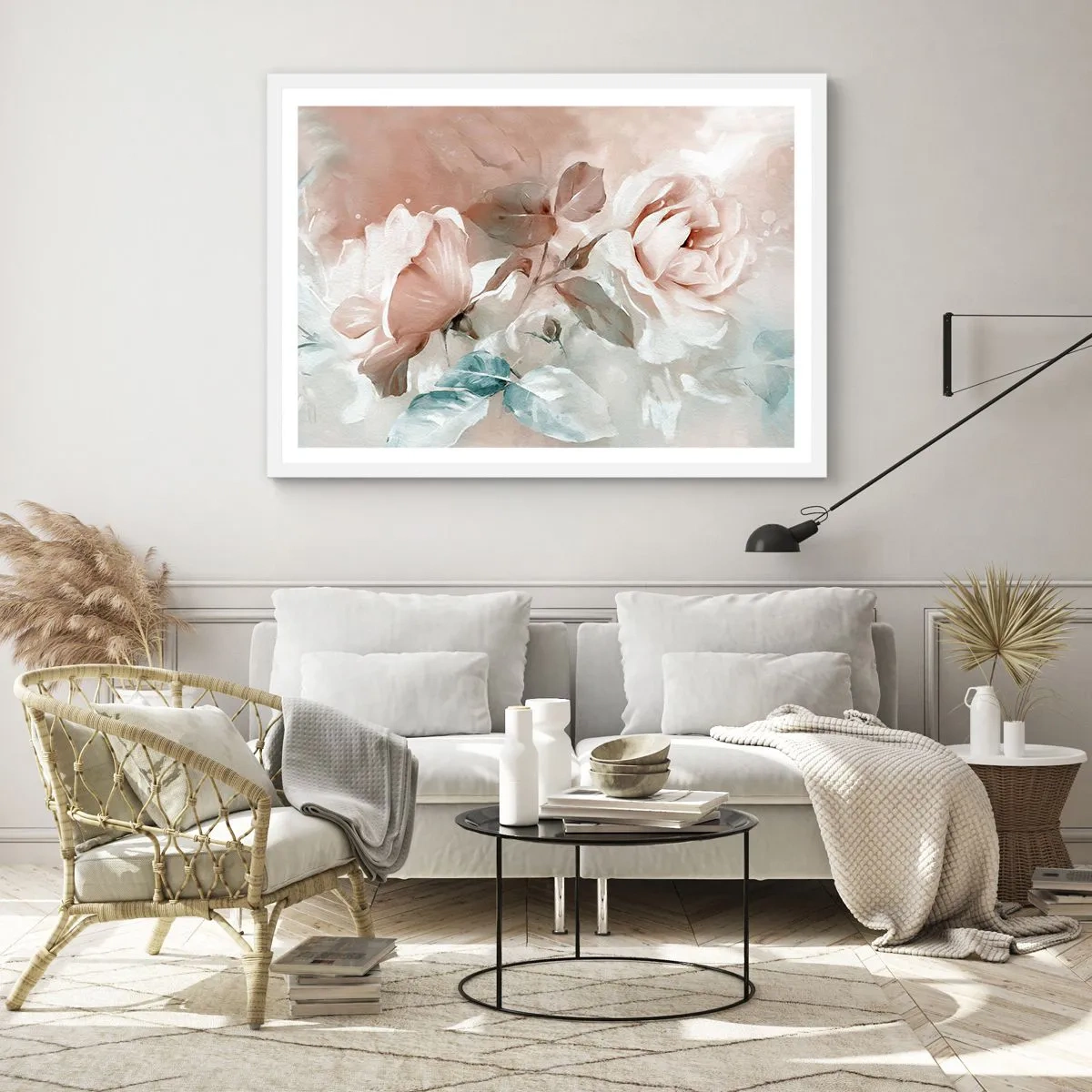 Poszter fekete keretben - A romantika szelleme - 40x30 cm