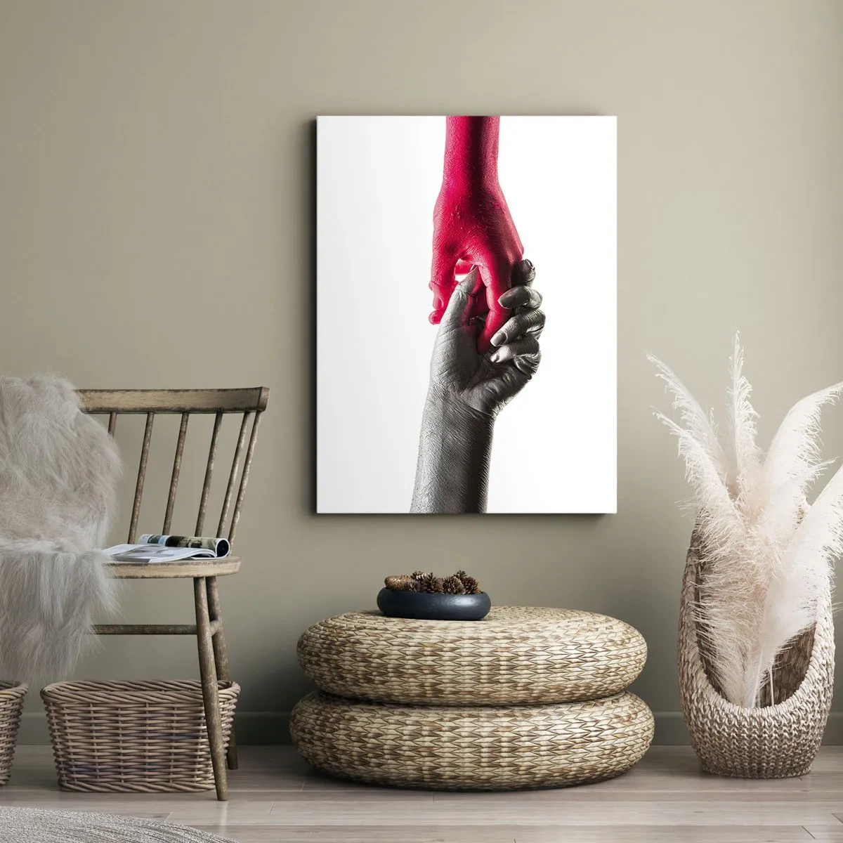 Vászonkép - Együtt, bár mások - 55x100 cm